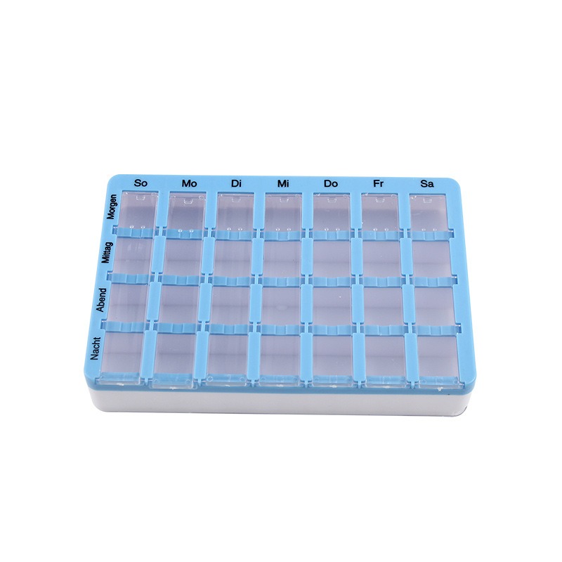 Weekly Withdrawable Lid Pill Box | Organized Medication