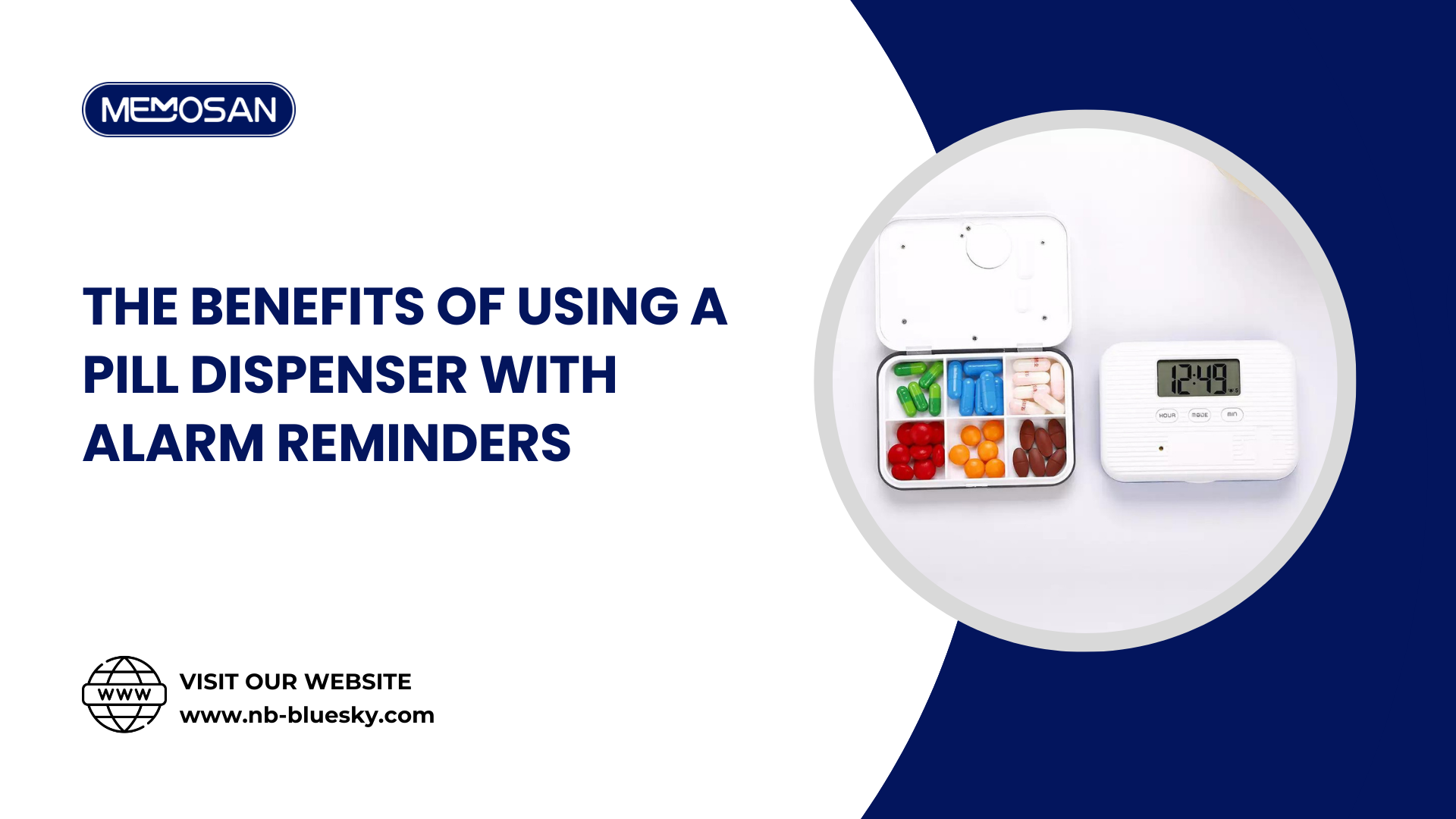 The Benefits of Using a Pill Dispenser with Alarm Reminders